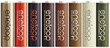 SANYO NEW eneloop 限定8色パック 単3形8本 HR-3UTGB-8C | ジグソー